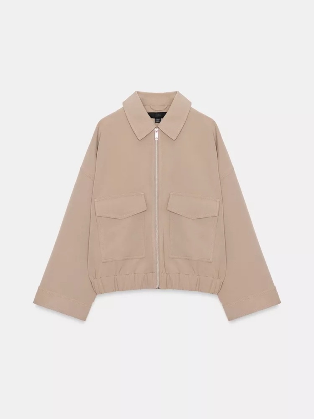 NWT Zara ELASTIC HEM JACKET - Picture 5 of 8